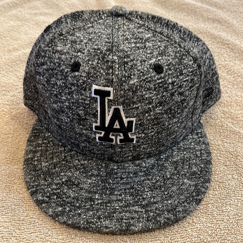 Los Angeles Dodgers New Era 7 3/4 worn.